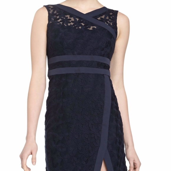 🥳B-DAY SALE❤️NWT NANETTE LEPORE Blue Lace Dress - Picture 2 of 8